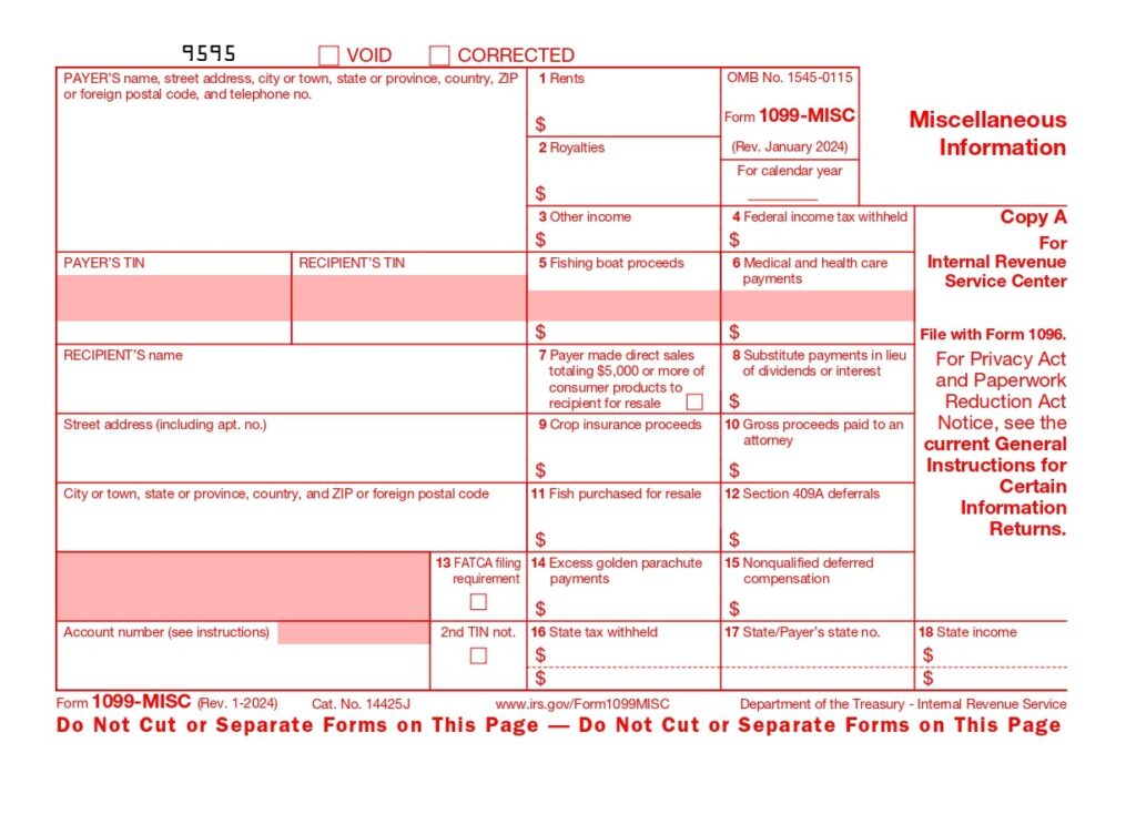 Form 1099-MISC